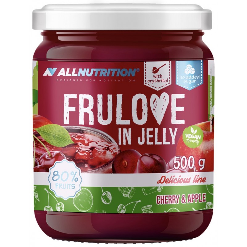 AllNutrition Frulove in Jelly 500 g - Kirss ja õun foto